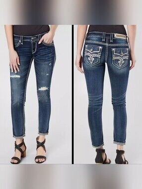 Rock Revival Celinda Ankle Skinny Jeans 28